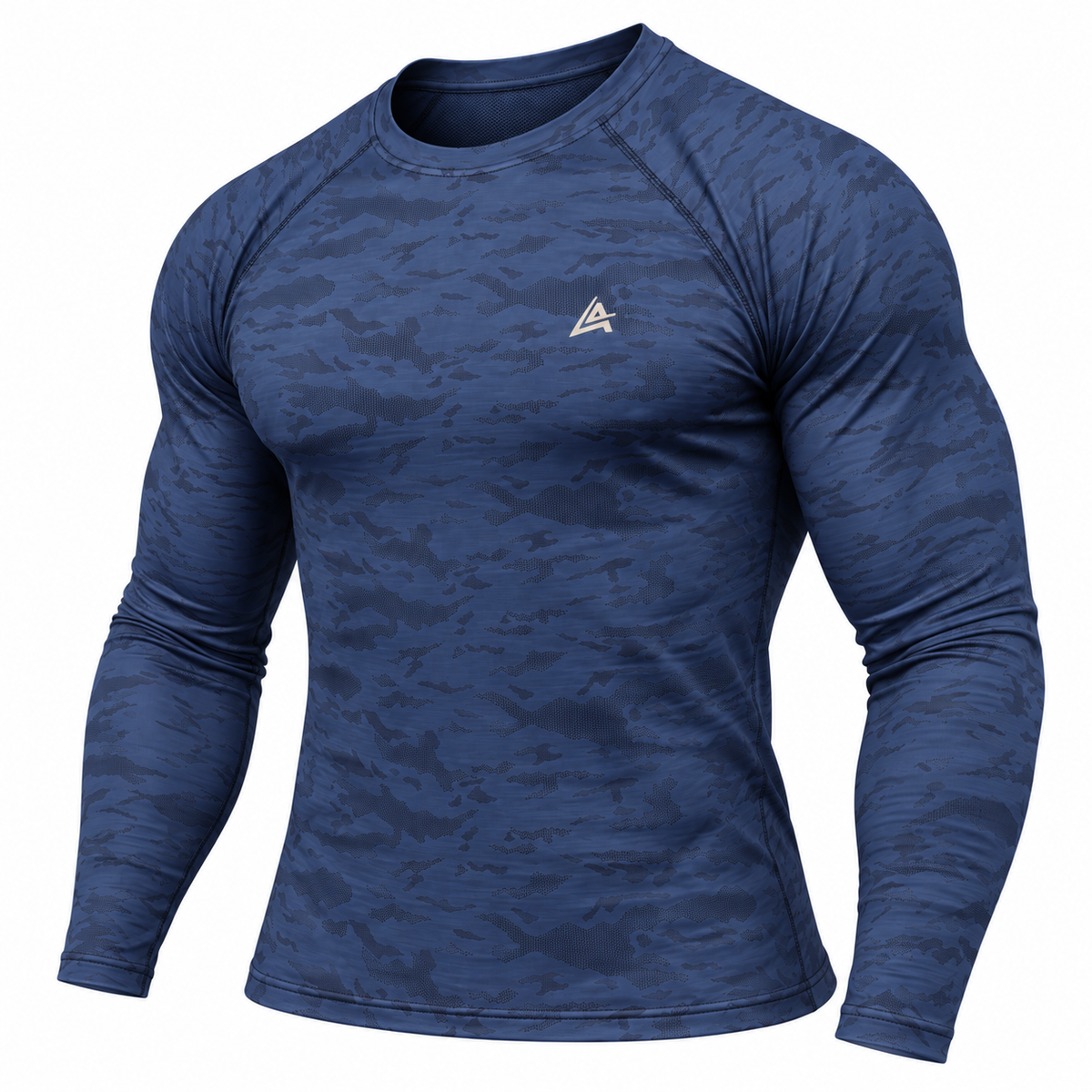 MEN'S NAVY BLUE COMPRESSION TEE