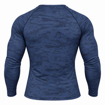 MEN'S NAVY BLUE COMPRESSION TEE