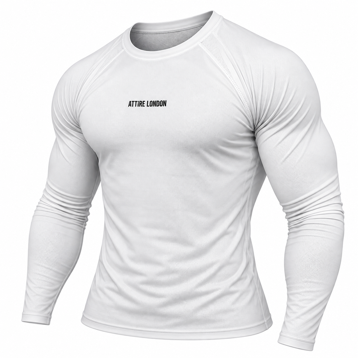 MEN'S SPIDER PERFORMANCE COMPRESSION TEE – WHITE
