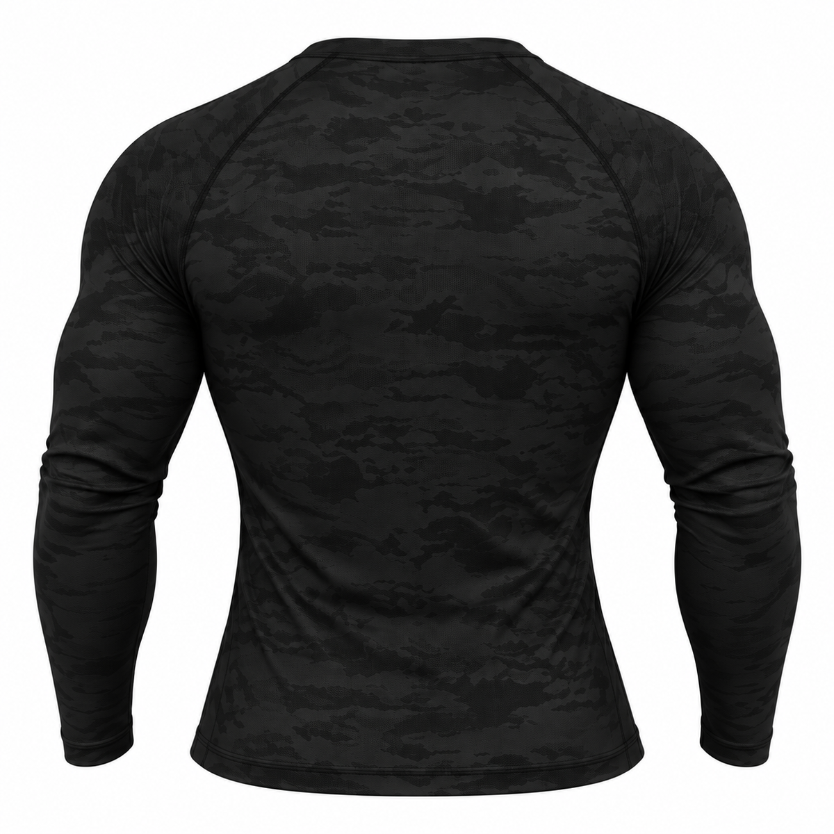 MEN'S BLACK COMPRESSION TEE