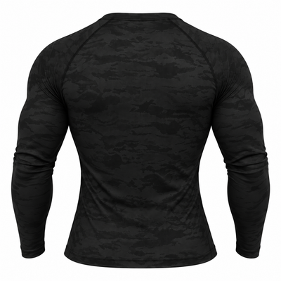 MEN'S BLACK COMPRESSION TEE