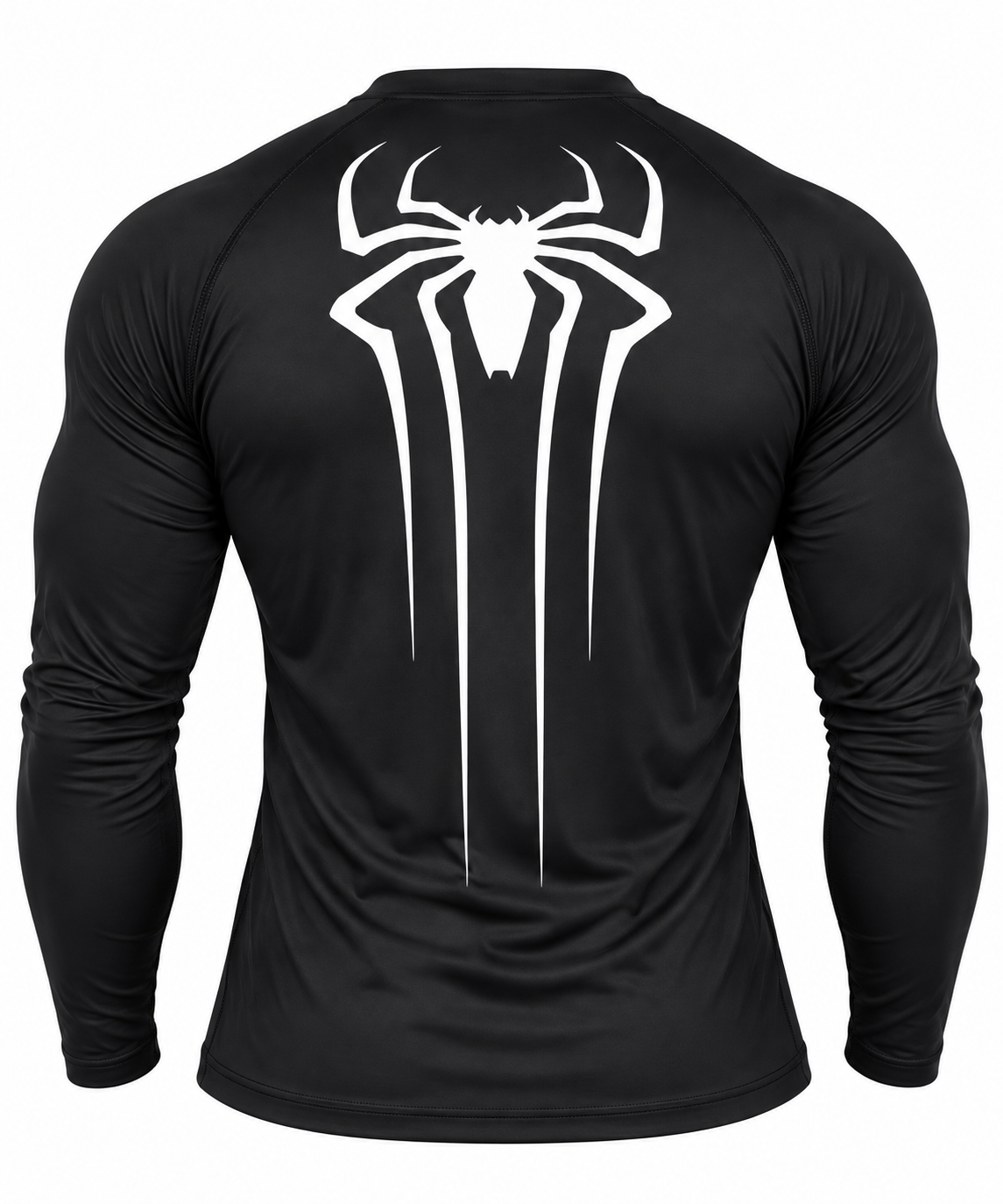 MEN'S SPIDER PERFORMANCE COMPRESSION TEE – BLACK