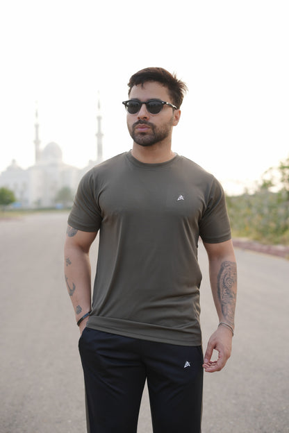 Green Black Men's Tracksuit