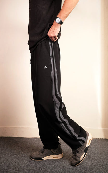 BLACK STRIPE TROUSER