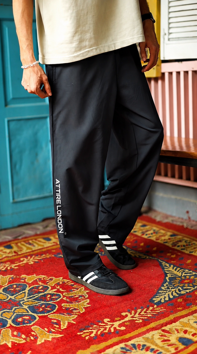 DARK GREY PRINTED TROUSER